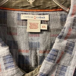 Carbon 2 Cobalt Casual Button up Shirt XXL. Gently worn. Well cared for.
